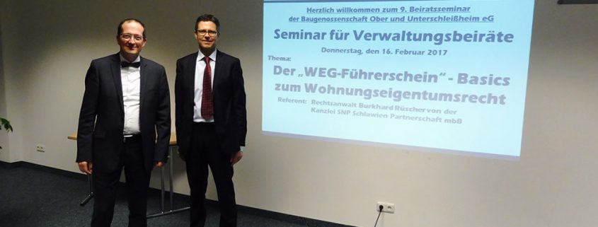 WEG Seminar 2017